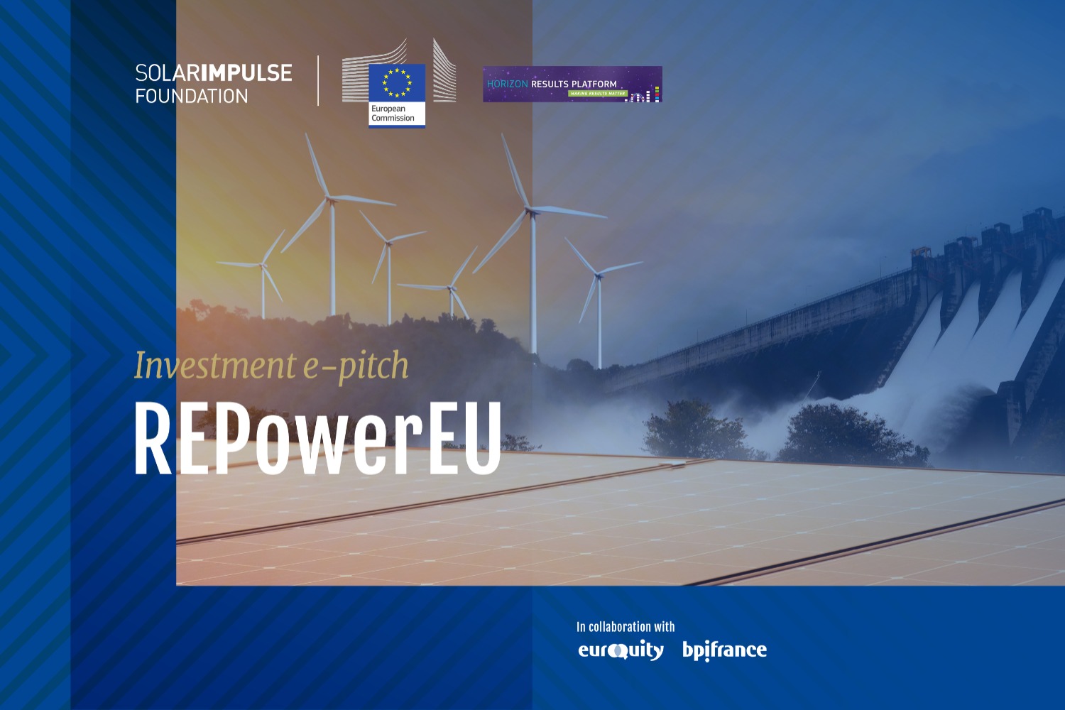 Commissione europea x Fondazione Solar Impulse investimento e-pitch