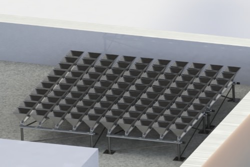 Gallery iPyramid 1 - Flat Rooftop Solar Cogeneration 1