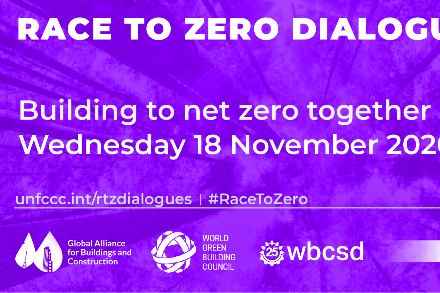 Dialogues "Race to zero" : l'environnement bâti