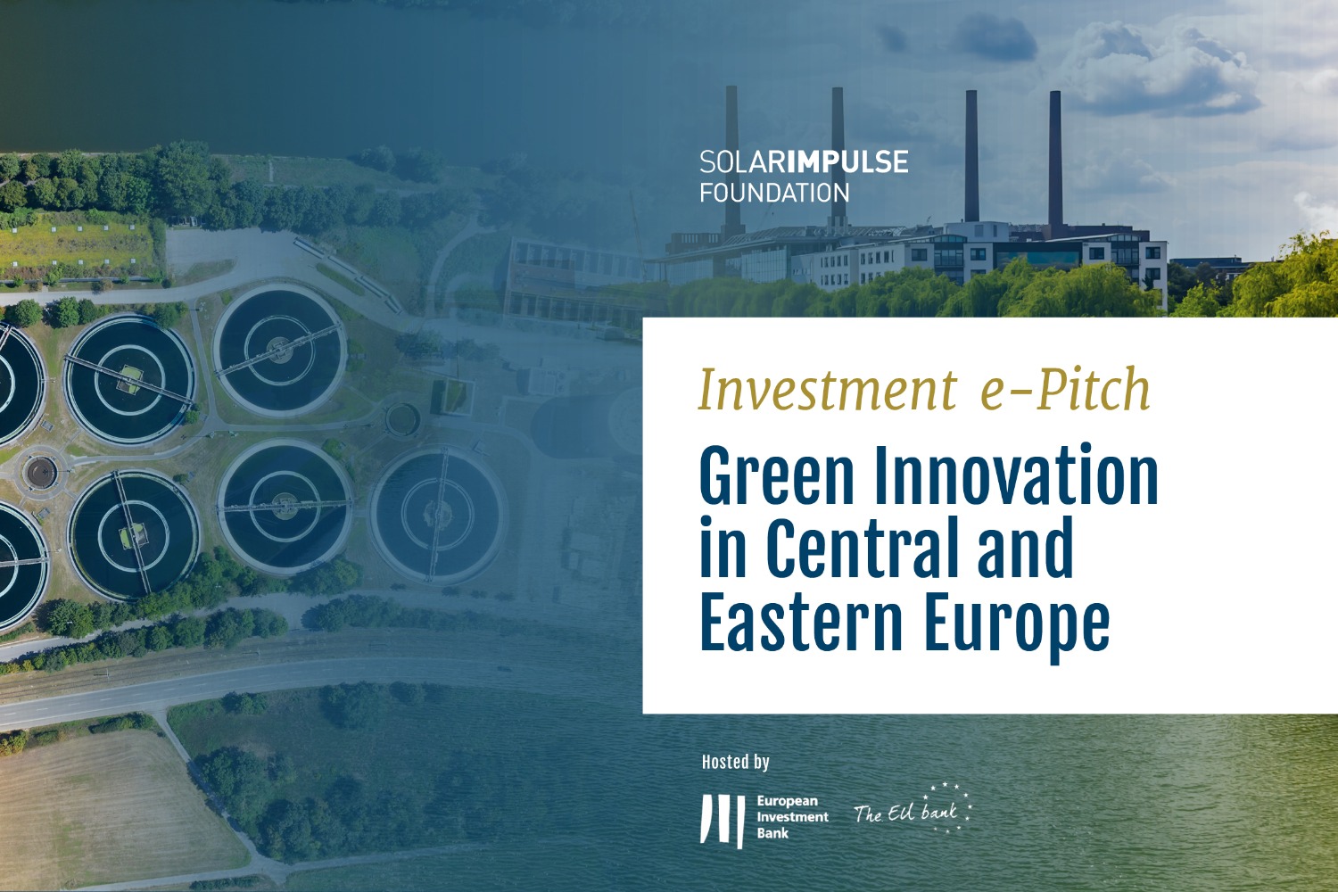 E-Pitch Solar Impulse Investment - hosted by the European Investment Bank - 2020