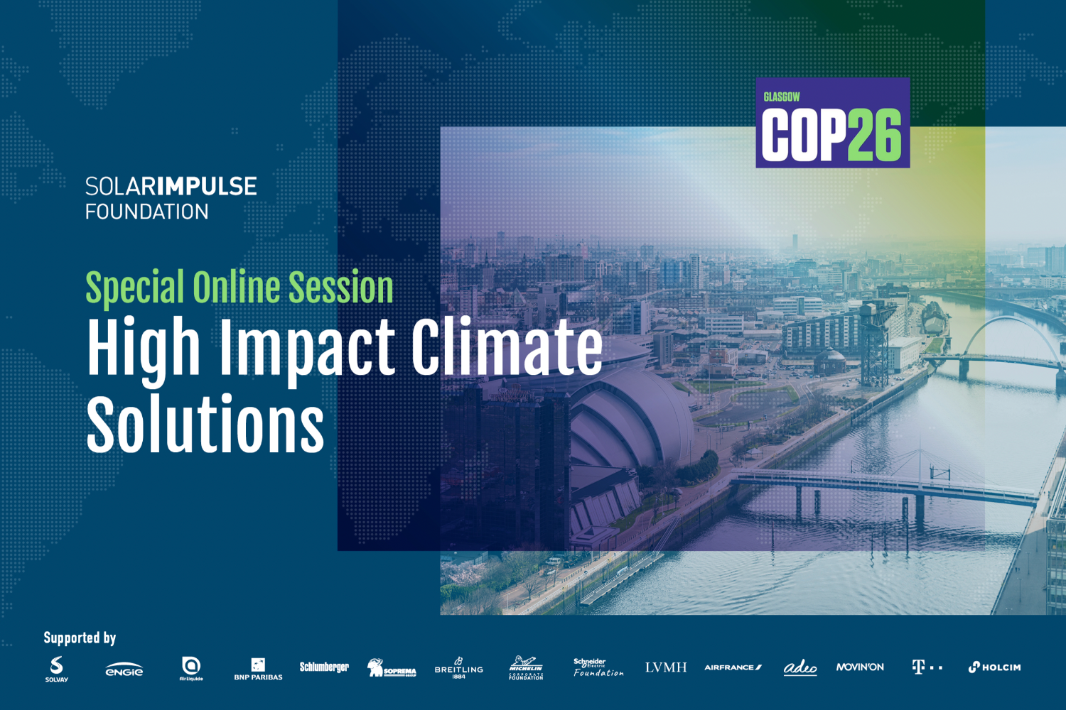 COP26 - Sondersitzung: High Impact Climate Solutions